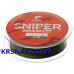 Шнур плетёный Salmo Sniper Braid X4 Army Green размотка 91-120м зелёный
